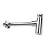 ROUND BASIN TRAP, CHROME
