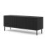 TV Stand Ravenna B 150 3D milled foiled MDF, black