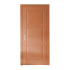 Interior Door with Frame EKASA SOFT 80x210х12 cm, with Hinges, Magnetic Lock, Amber