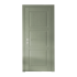 Interior Door with Frame EKASA SOFT 80x210х12 cm, with Hinges, Magnetic Lock,  Olive Green