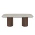 Dining table Oslo 220cm Lagina Super Matt/white