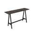 Bar table Ferro 180x50x100 Irony Super Matt