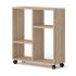 TRASCO 2 Bookshelf Coffee Table, oak