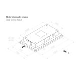 Ceiling cooker hood E-250 130cm V.2450 EXT thumbnail
