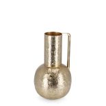 Decorative bottle LATHE 17,5x31 cm. gold thumbnail