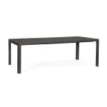 Extendable table KIPLIN 180-240x100x77,5cm anthracite thumbnail