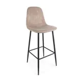 Bar stool IRELIA 46x39x103cm beige thumbnail