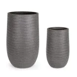 Plant pot TRESSAGE 2 pcs./set anthracite thumbnail