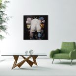 Acrylic painting Comic Art "Mouse" 102,5x102,5cm thumbnail