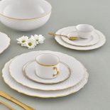 PORCEL ОВАЛНА ЧИНИЯ ЗА СЕРВИРАНЕ EMPIRE GOLD 35X27 thumbnail