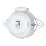 ANTIQUE one button one way switch 10A 250V white thumbnail