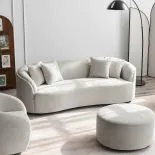 Home Finishing Триместен диван DOLCE VITA 224x96x73 слонова кост thumbnail