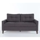 Two-seater sofa SANDRO 161x89x83cm Zigana grey thumbnail