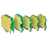 Fixed terminal block 10JD yellow/green thumbnail