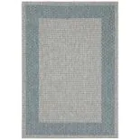 ABC VIVACE КИЛИМ FRAME GREY BLUE 160X230CM thumbnail