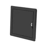 EL-814AGR РЕВИЗИОНЕН PVC ОТВОР 10/10 85x85mm, ГРАФИТ thumbnail