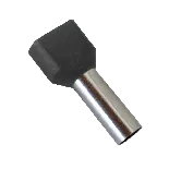 Insulated cable terminals TE1508/black (100 pcs. per pack) thumbnail