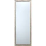 Wall mirror with metal frame 53x153cm gold thumbnail