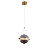 SPLENDOR LED PENDANT 6W 3000K, BRASS+SMOKY GREY thumbnail