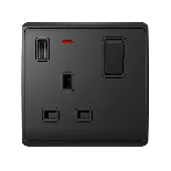 LONDON ЕД.КОНТАКТ С 1Р СВ.КЛЮЧ + USB АНТРАЦИТ thumbnail