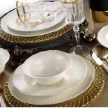 Dinner set Bone ilay 24 pcs. cream thumbnail
