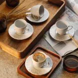 Coffee set Basak 12pcs. white thumbnail