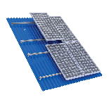Structure sheet metal roof 20kW 430W thumbnail