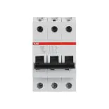 ABB Miniature circuit breaker for industrial use S203-C50 50A 3P 6kA curve C thumbnail