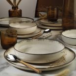 Deep plate Moderna dotti cinnamon thumbnail