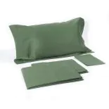 Galizzi Bed sheet SATIN ELEGANCE 125x200x28 green thumbnail