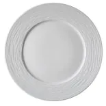 Flat plate Sea wave Ø27cm. x 2,27cm. white thumbnail