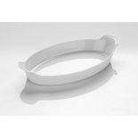 Flat plate Sea wave Ø27cm. x 2,27cm. white thumbnail