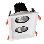 ДВОЙНА ПОДВИЖНА LED ЛУНА 2X30W 230V 3000K БЯЛА thumbnail
