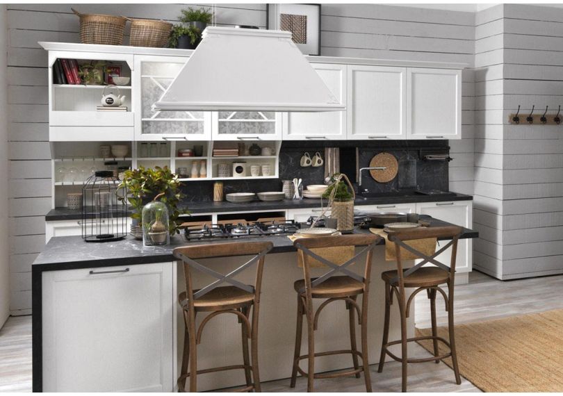 Модулна кухня по поръчка серия CONTEMPO линейна 3 метра