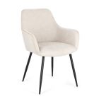 Bizzotto Dining Chair CORA 58x63x85.5 cm Beige