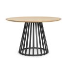 CILLIAN BLACK/NATURAL TABLE D120