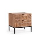 KINDIA BEDSIDE TABLE 2DR