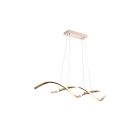 TINA LED ПЕНДЕЛ 28W 3000K, ФРЕНСКО ЗЛАТО