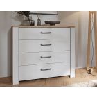 Скрин FOUR 100 см, дъб ривиера/светла иглослистна дървесина