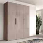 ST NORA Гардероб с 3 врати, 3 чекм. 163/60/230