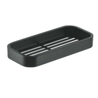 Shower Basket GEDY Outline rectangular, Matt Black