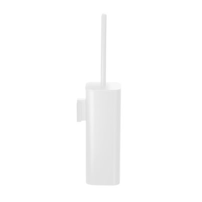 Wall-Mounted Toilet Brush with Holder GEDY Outline, Matt White