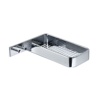 Rectangular Shower Basket GEDY Il Giglio, Chromed