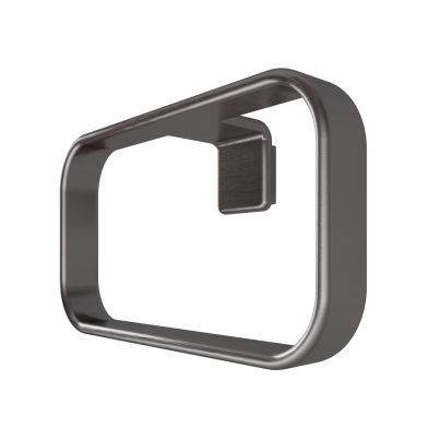 Towel Holder Ring GEDY Il Giglio, Gun Metal