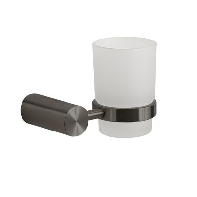 Toothbrush Holder GEDY Ande, Gun Metal