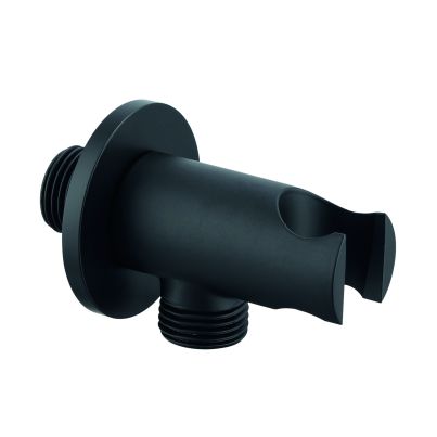 Hand Shower Holder GEDY OXY CLIP EASY Matt Black