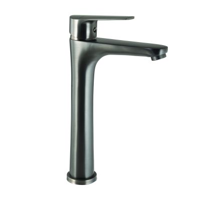 High Mixer For Washbasin GEDY Como, Gun Metal