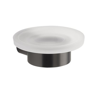 Soap Holder GEDY Pirenei, Gun Metal