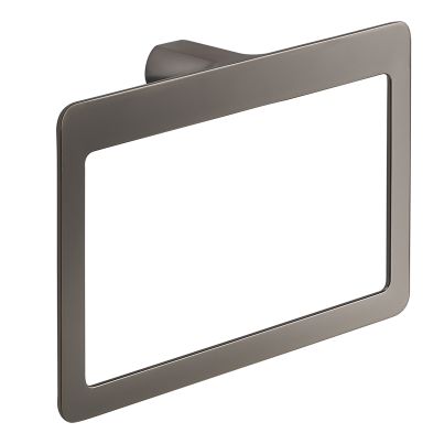 Towel Holder Ring GEDY Pirenei, Gun Metal