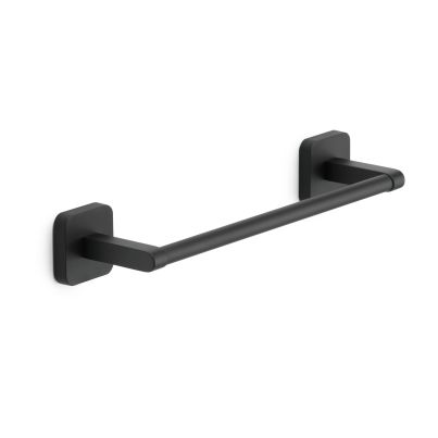 Поставка за хавлия 30 cm GEDY Tonga, черен мат